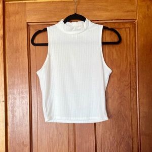 Turtle neck crop top